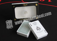 Magic Lion Barcode Plastic Marking Playing Cards For Poker Reader Cheating