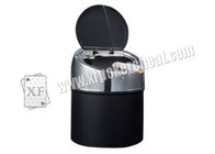Black Plastic Ashtray Camera for Scan Invisible Bar-Codes Playing Cards