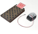 Gambling Cheating Devices / Electronic Wallet Card Exchanger For Magic Trick Accessories