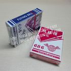 Blue And Red Flying Ball Invisible Playing Cards Plastic UV Infrared
