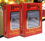 کارت بازی های پلاستیکی آبی Bosswin با بازی با جوهر نامرئی