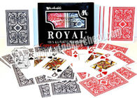2 Jumbo Index Royal Plastic Playing Cards For Poker Cheating Games