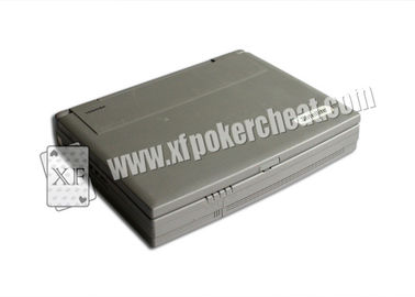 Grey Plastic Professional Card Cheat Computer , Casino Gambling Devices