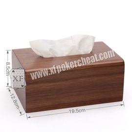 پوکر اسکنر / چوبی جعبه جعبه برای پوکر آنالایزر کارت های علامت گذاری شده است