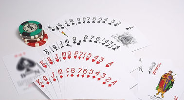 کارت های نامرئی پلاستیکی پلاستیکی T-X053 Noble شماره کارت بازی در Poker Cheating
