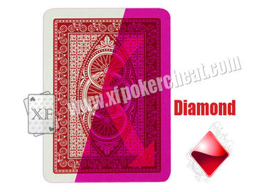ایتالیا Modiano Jumbo دوچرخه پلاستیکی Marked Playing Cards برای کازینو خصوصی