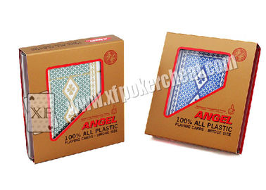 دستگاه های چابک قمار کارت های پوکر معروف ژاپن 727 Angel Cards Playing