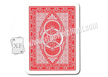 ایتالیا Modiano Jumbo دوچرخه پلاستیکی Marked Playing Cards برای کازینو خصوصی