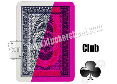 ایتالیا Modiano Jumbo دوچرخه پلاستیکی Marked Playing Cards برای کازینو خصوصی
